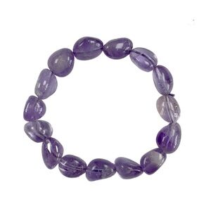 LIGHT AMETHYST NUGGET BRACELET